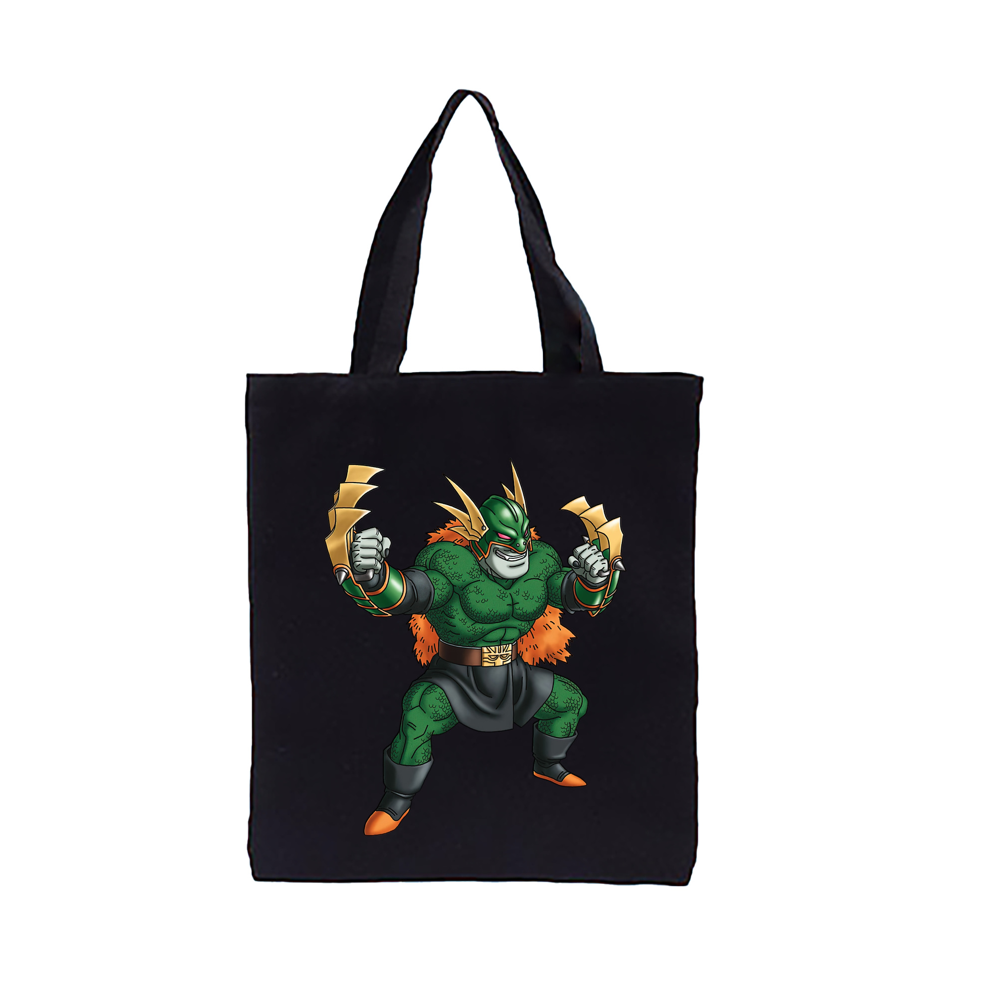 （画像用） ドラゴンクエスト Doragon Kuesuto Dragon Quest 縦型キャンバス生地手提げバッグ　トートバッグ