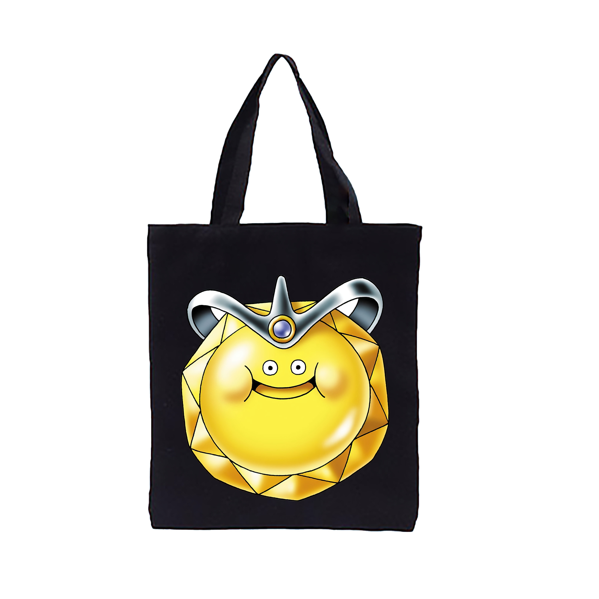 （画像用） ドラゴンクエスト Doragon Kuesuto Dragon Quest 縦型キャンバス生地手提げバッグ　トートバッグ