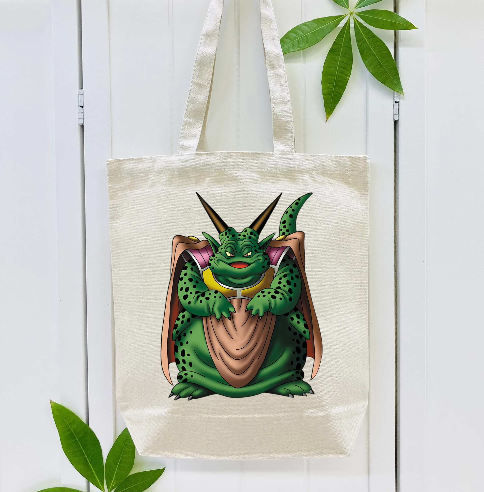 ドラゴンクエスト Doragon Kuesuto Dragon Quest 縦型キャンバス生地手提げバッグ　トートバッグ