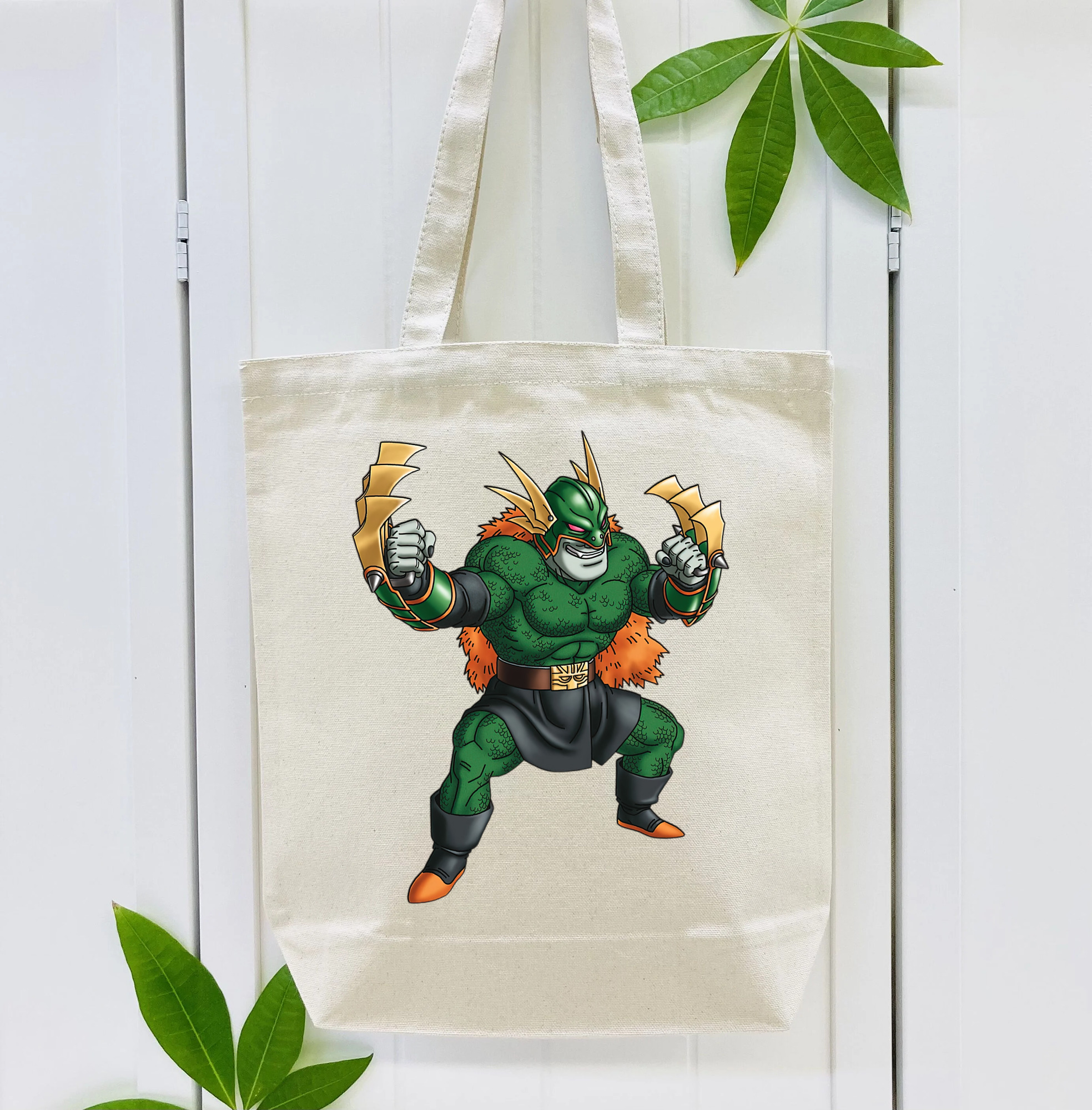 ドラゴンクエスト Doragon Kuesuto Dragon Quest 縦型キャンバス生地手提げバッグ　トートバッグ