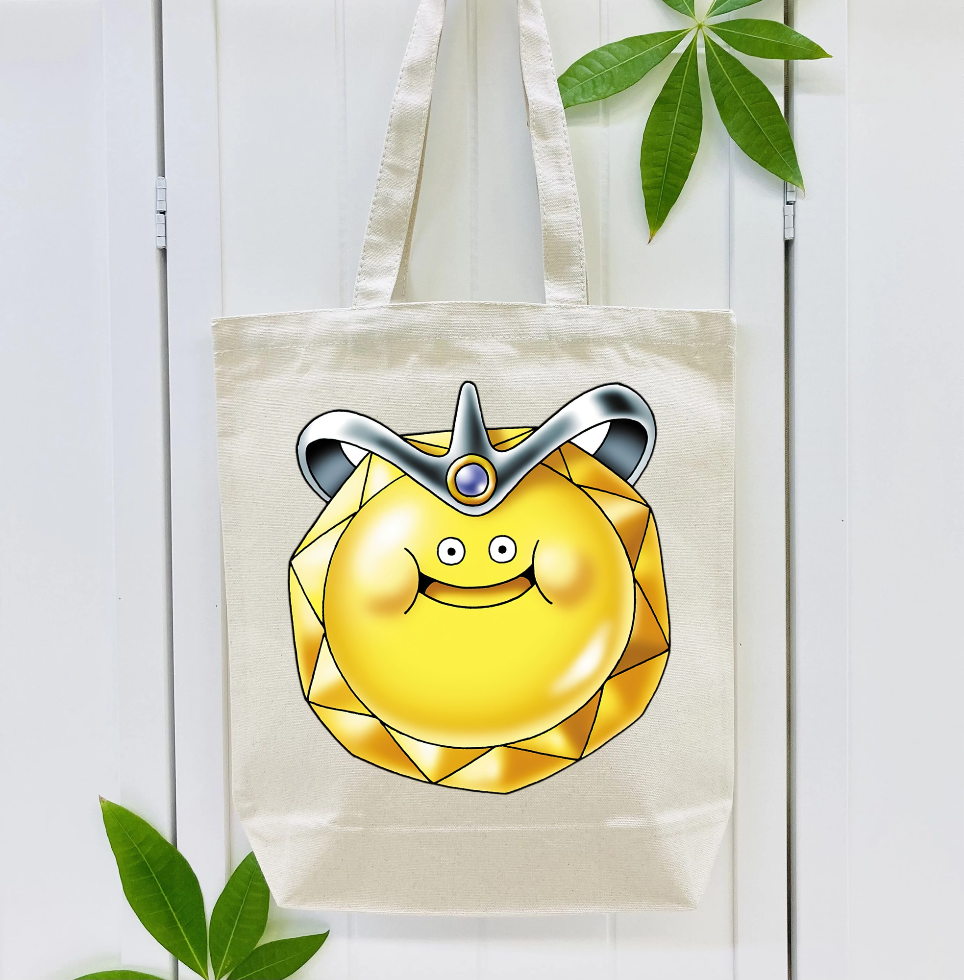 ドラゴンクエスト Doragon Kuesuto Dragon Quest 縦型キャンバス生地手提げバッグ　トートバッグ