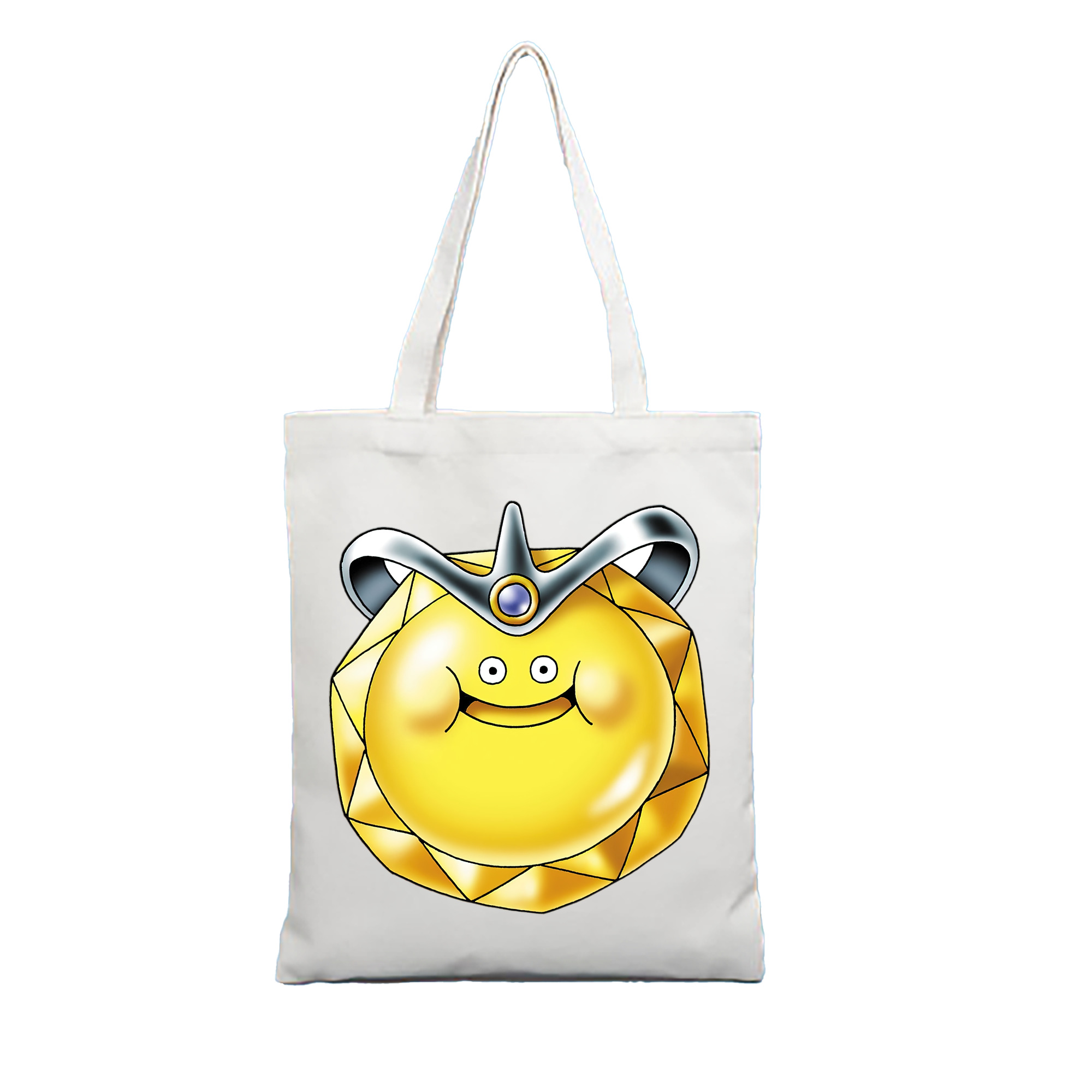 （画像用） ドラゴンクエスト Doragon Kuesuto Dragon Quest 縦型キャンバス生地手提げバッグ　トートバッグ