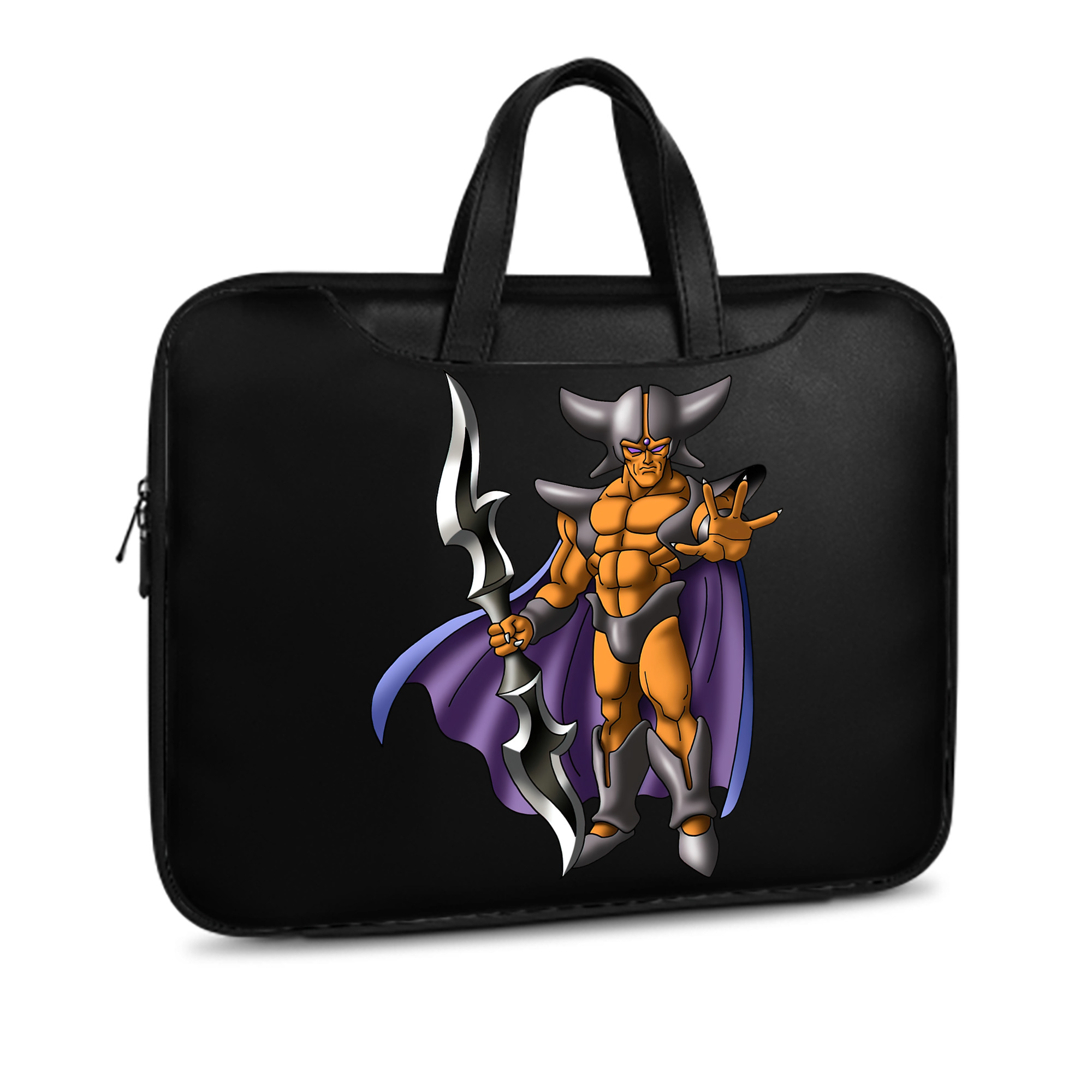 （画像用） ドラゴンクエスト Doragon Kuesuto Dragon Quest レザーラップトップバッグ　ノートパソコンケース