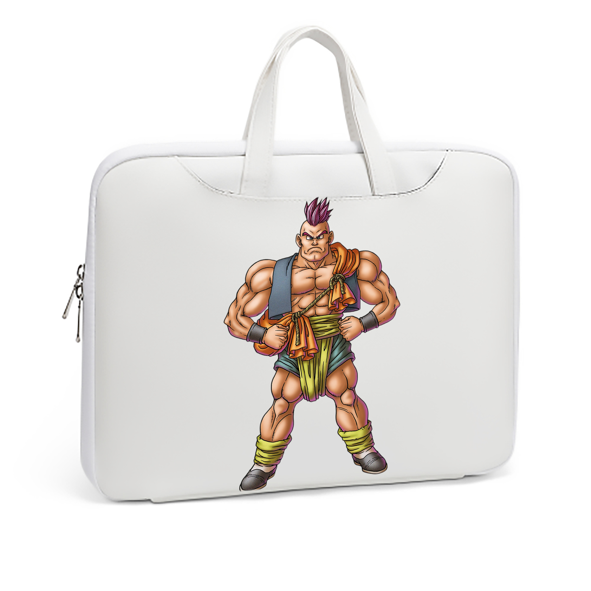 （画像用） ドラゴンクエスト Doragon Kuesuto Dragon Quest レザーラップトップバッグ　ノートパソコンケース