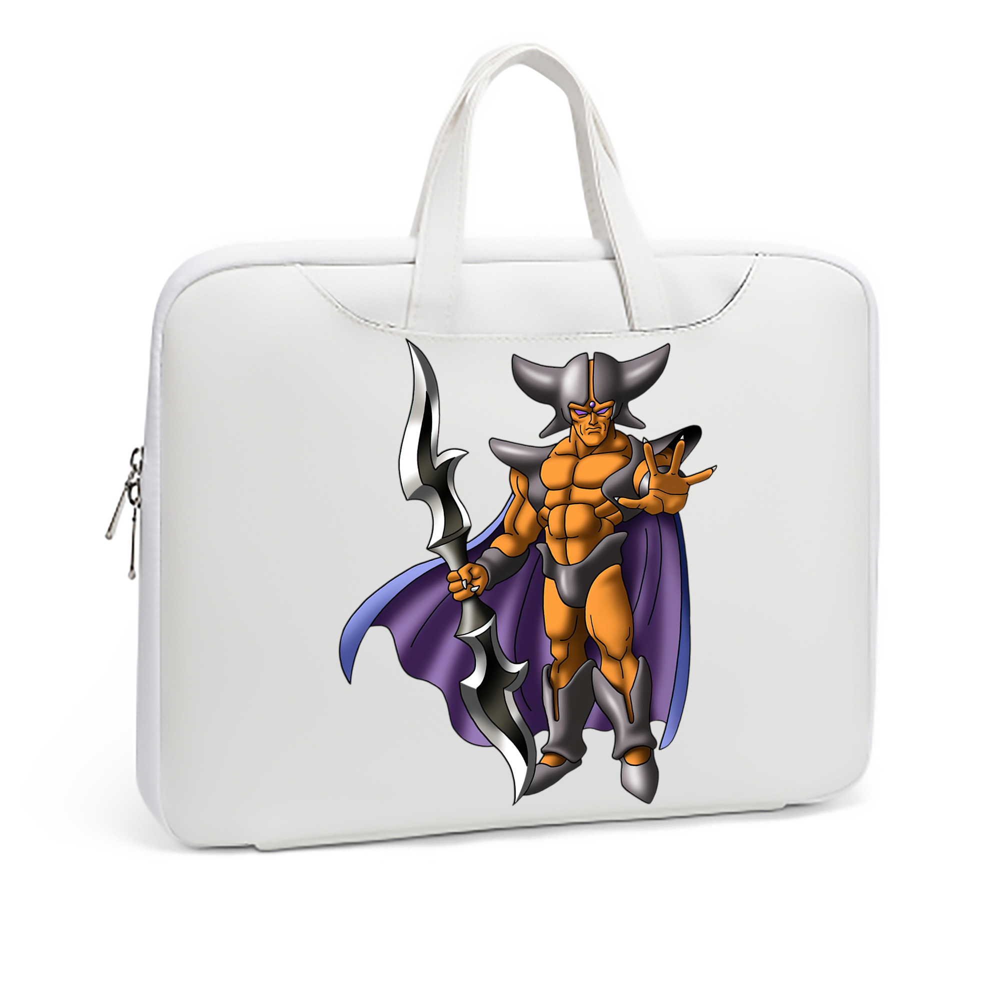 （画像用） ドラゴンクエスト Doragon Kuesuto Dragon Quest レザーラップトップバッグ　ノートパソコンケース