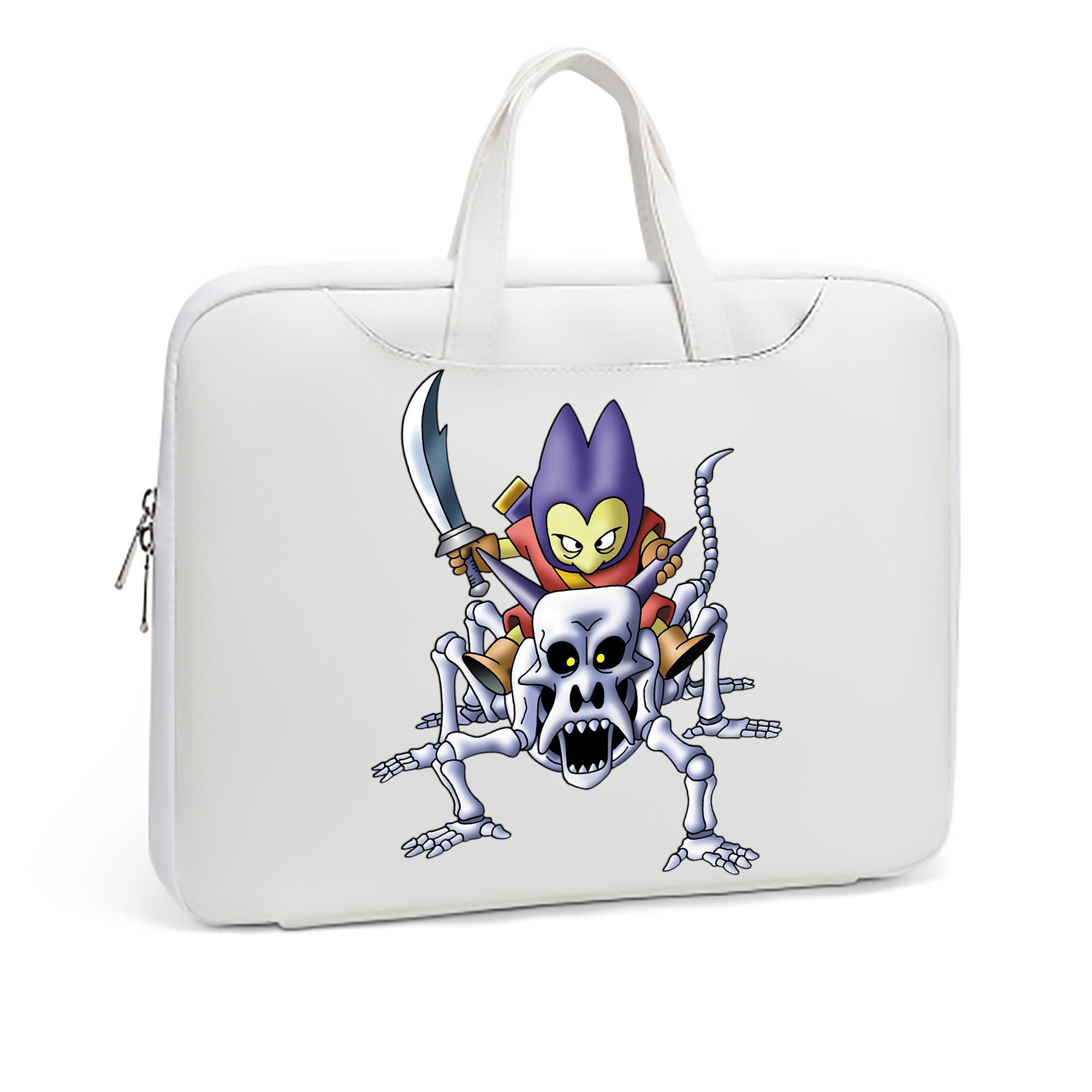 （画像用） ドラゴンクエスト Doragon Kuesuto Dragon Quest レザーラップトップバッグ　ノートパソコンケース