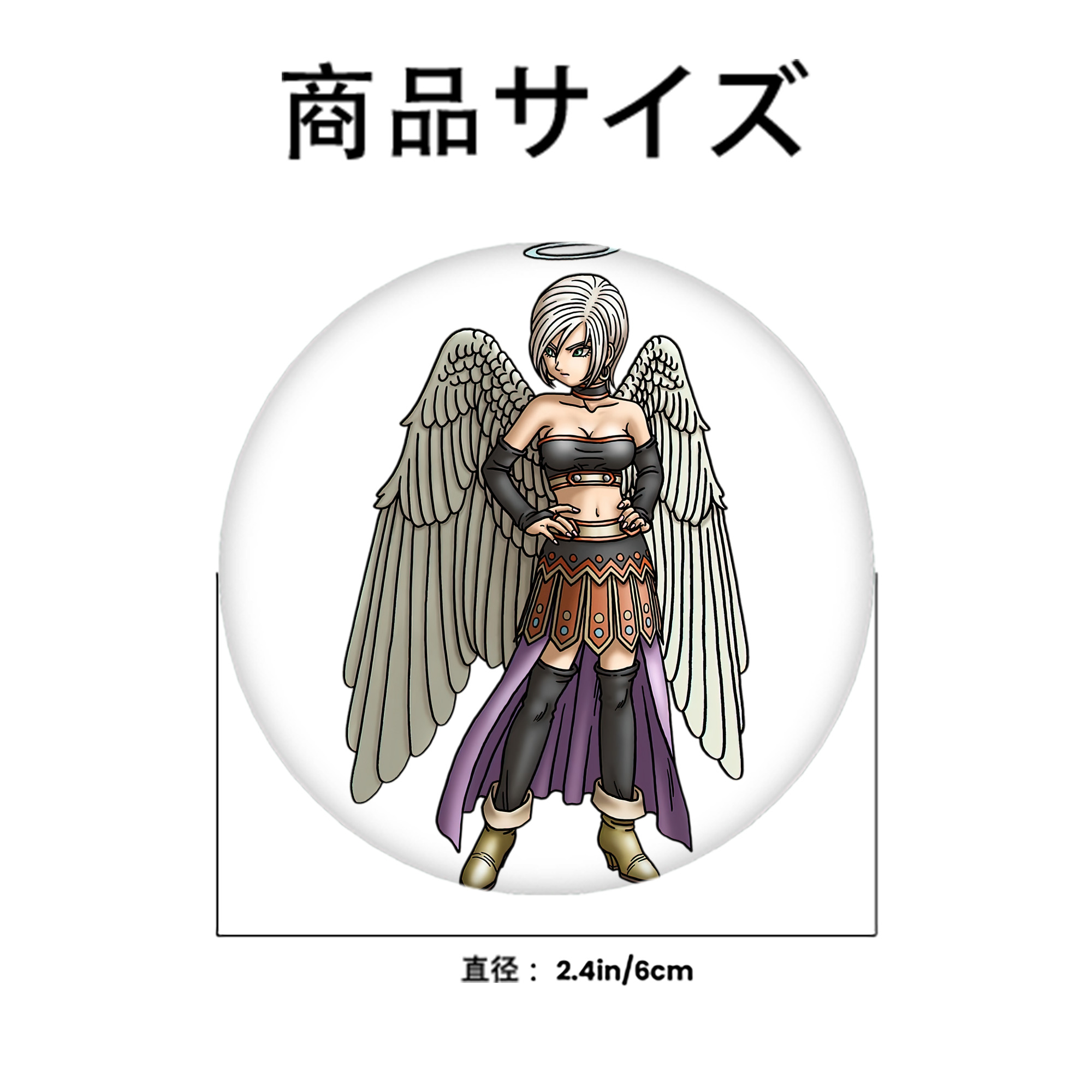 ドラゴンクエスト Doragon Kuesuto Dragon Quest 6cm 缶バッジ 複数セット
