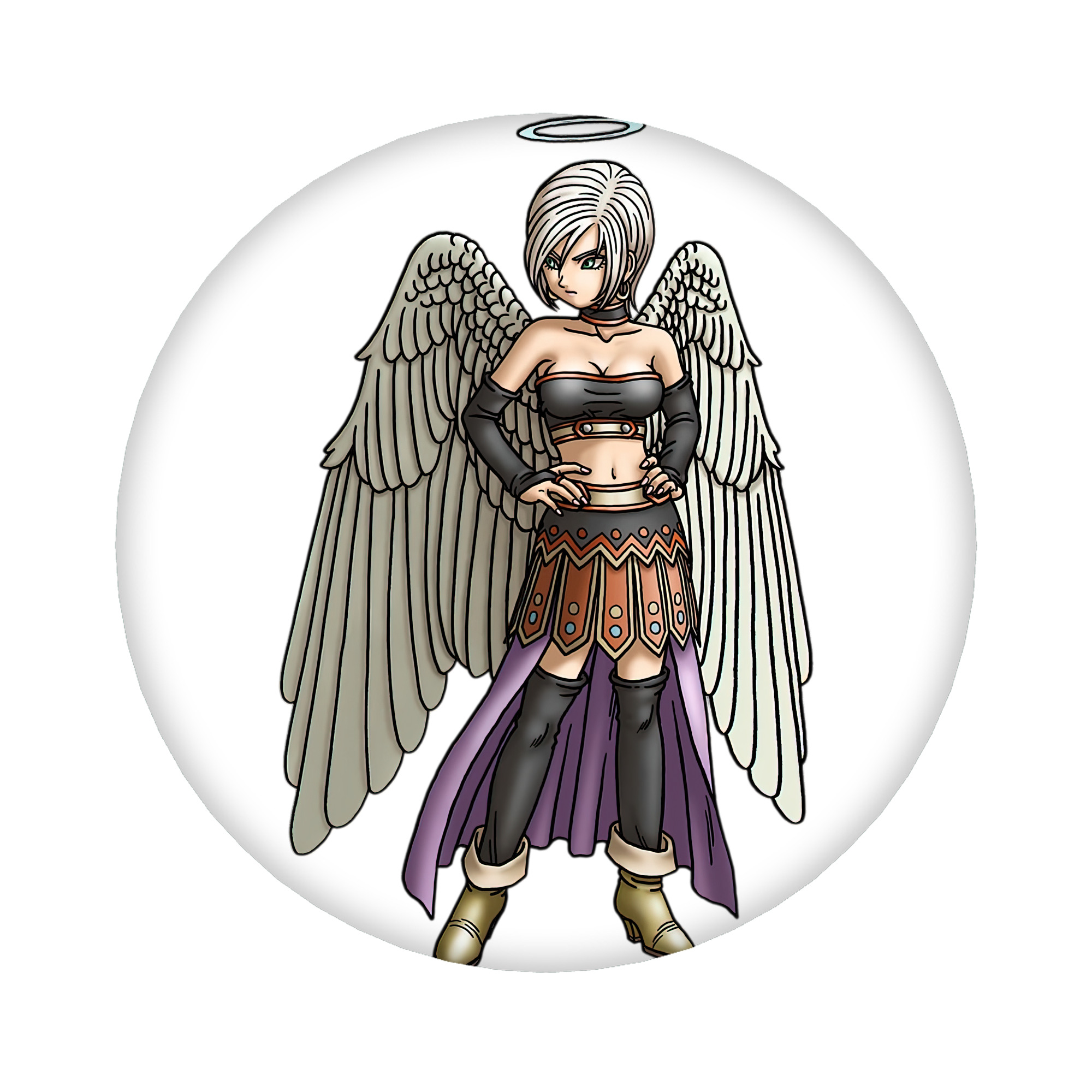 （画像用） ドラゴンクエスト Doragon Kuesuto Dragon Quest 6cm 缶バッジ 複数セット
