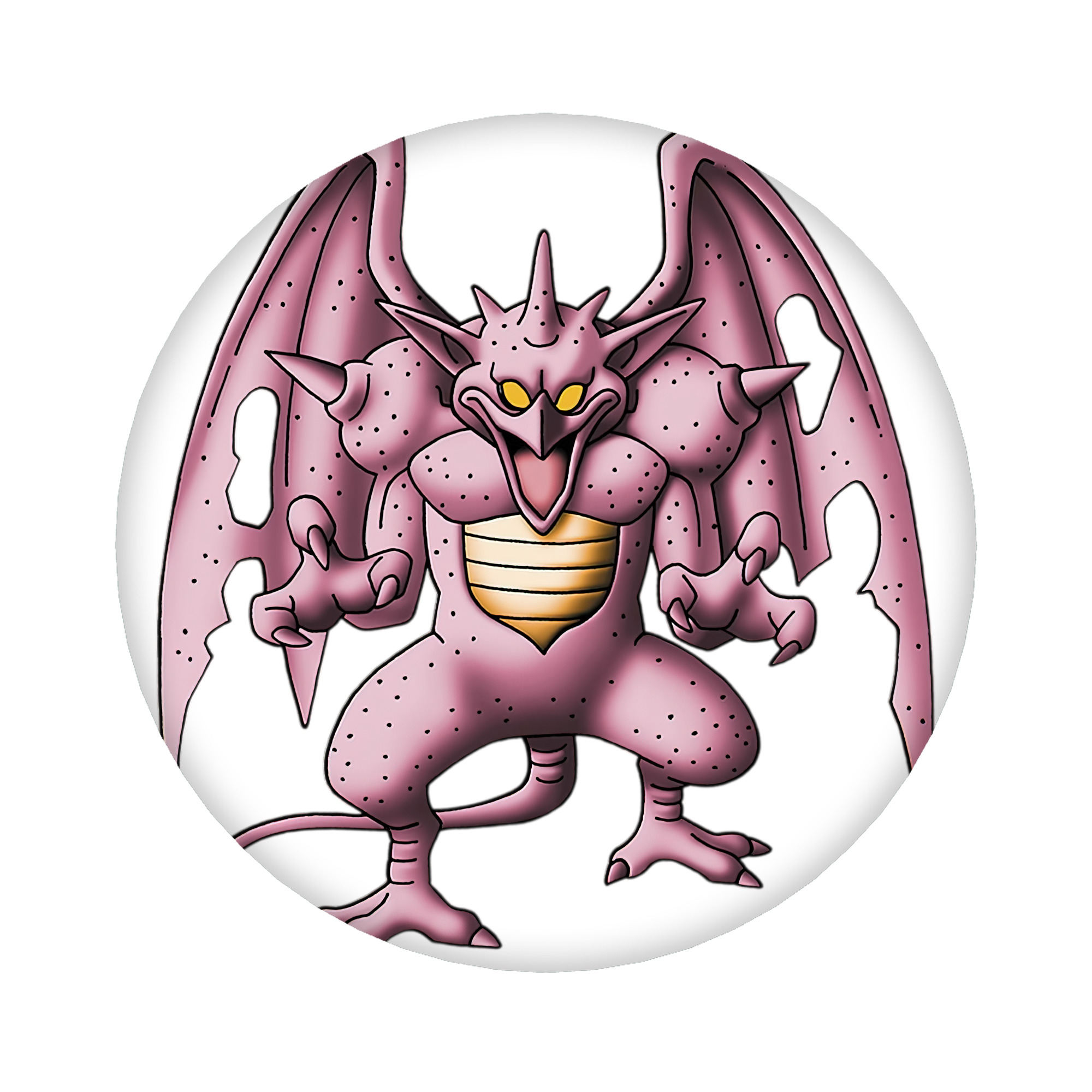 （画像用） ドラゴンクエスト Doragon Kuesuto Dragon Quest 6cm 缶バッジ 複数セット